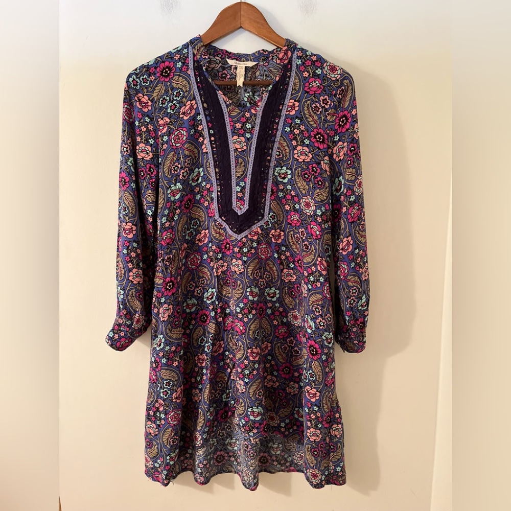 Matilda Jane Hi-Low Hem Embroidered Dress Size S